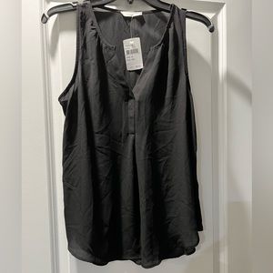 Lush black tank top. Size M. Never been worn.